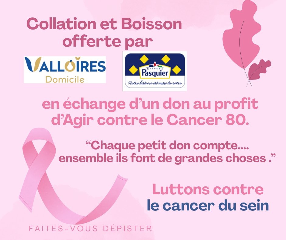 Valloires Domicile - Marche Solidaire pour Octobre Rose