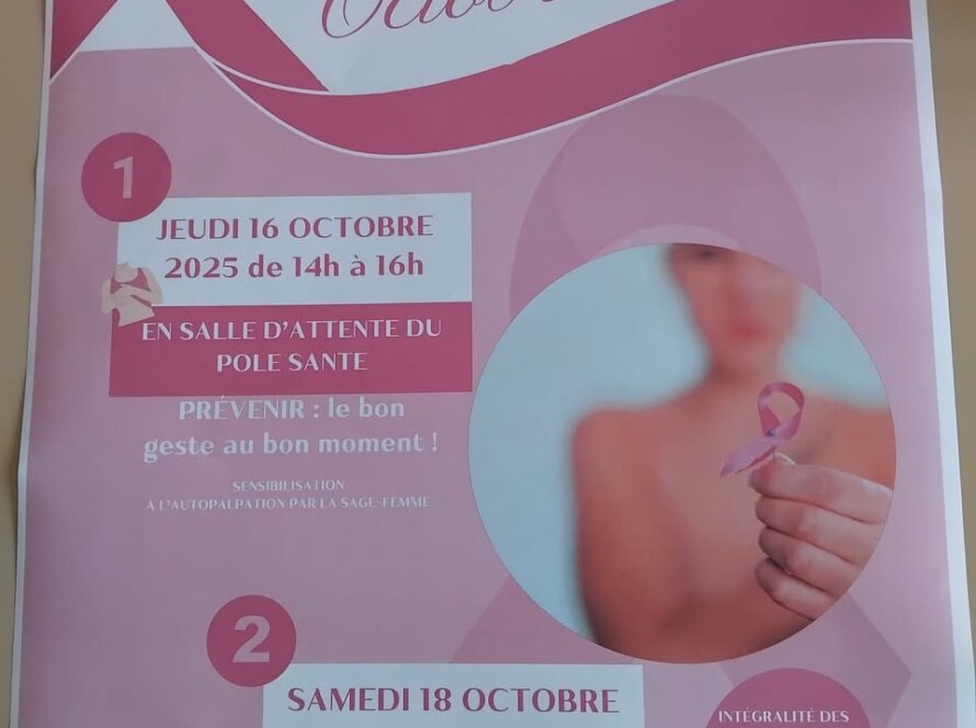Valloires Domicile - Octobre Rose : Mobilisons-nous ensemble !