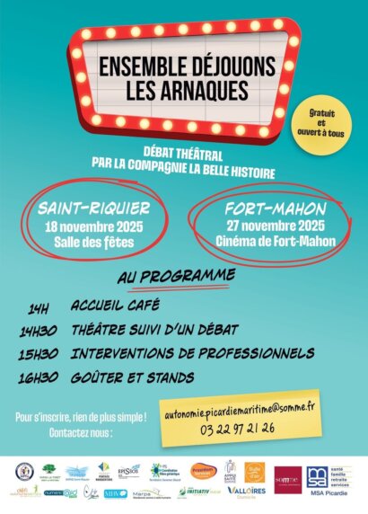 Valloires Domicile - "Ensemble déjouons les arnaques" avec la MSAPicardie